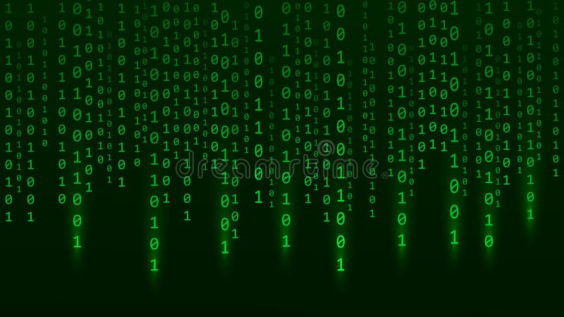 Digital Background. Big Data. Hacker Concept. Abstract Matrix. Computer  Generated Many Numbers. Vector Illustration Stock Illustration -  Illustration of concept, coding: 194616710