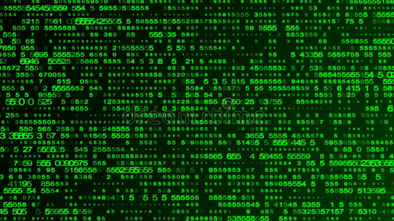 Digital Background Green Matrix. Matrix Background. Binary ...