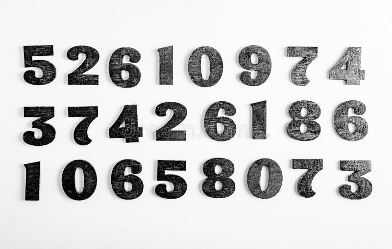 Digital background with numbers. Texture of random numbers figures. royalty free stock images