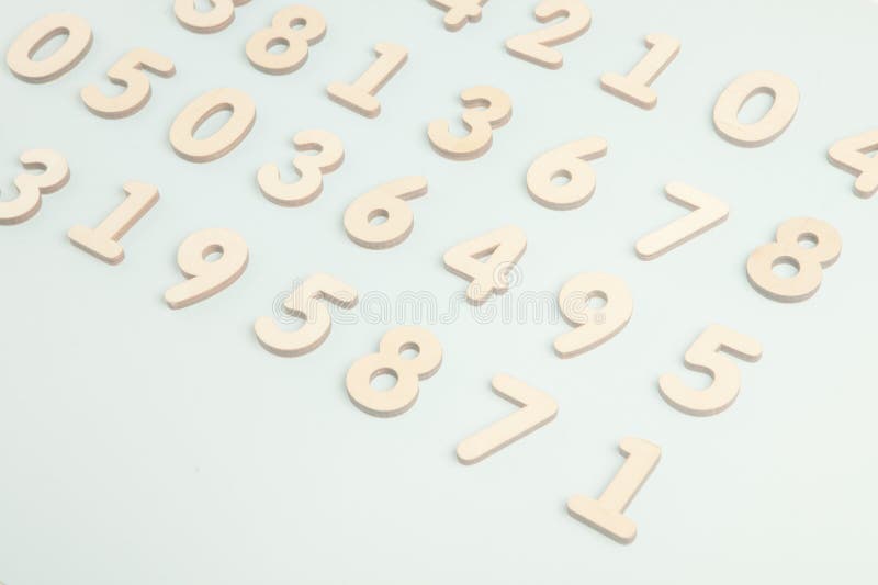 Digital background with numbers. Texture of random numbers figures. stock photos
