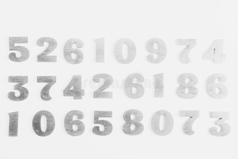 Digital background with numbers. Texture of random numbers figures. stock photography