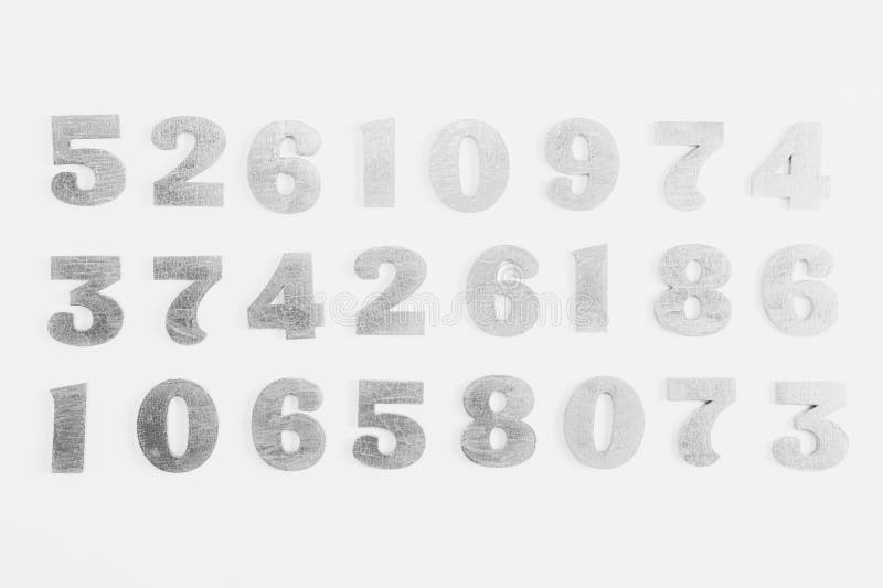 Digital background with numbers. Texture of random numbers figures. stock photo