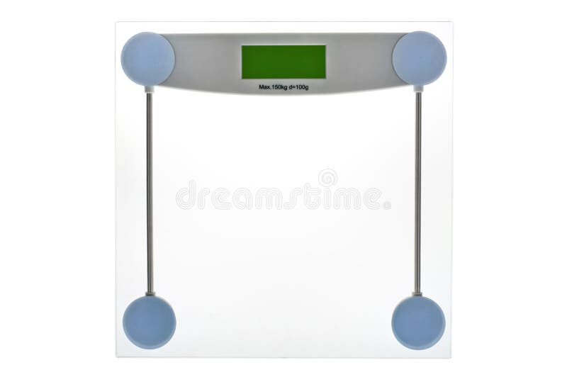 Digital Bathroom Scale stock image. Image of balance 218423815