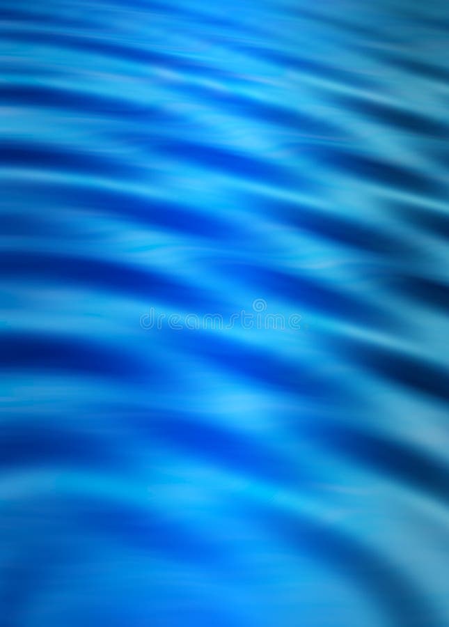 Digital blue water ripples eff