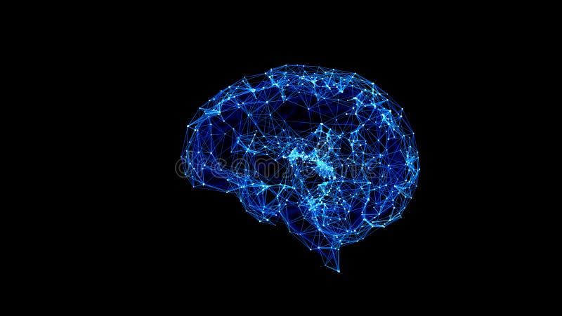 Digital Brain. Artificial intelligence AI machine learning Business Technology Internet Network Concept