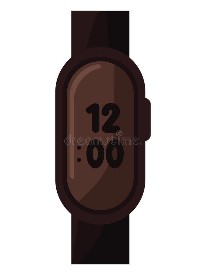 Digital clock design stock vector. Illustration of vector 269350044