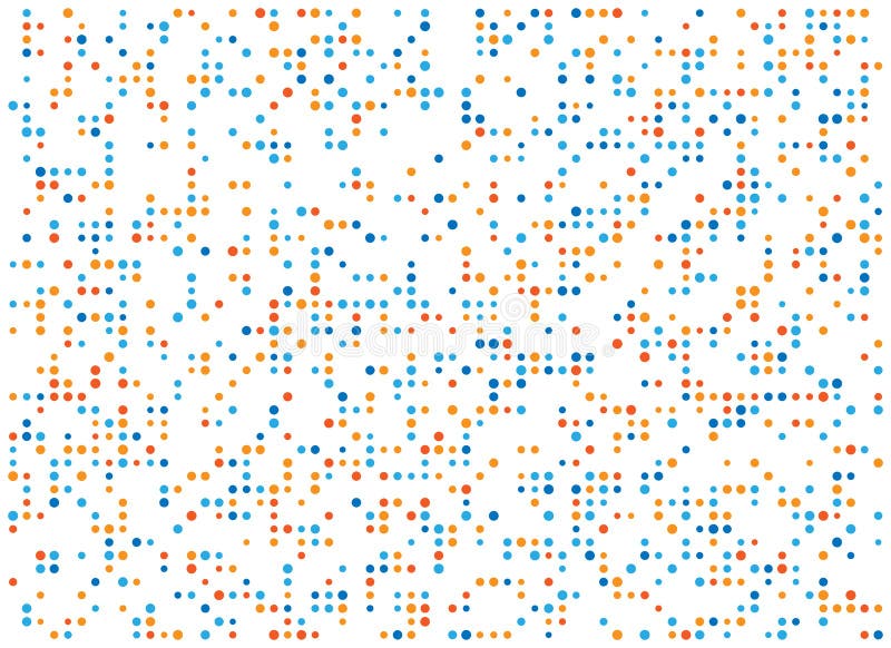 Digital colorful background. Vector abstract grid texture from dots vector illustration