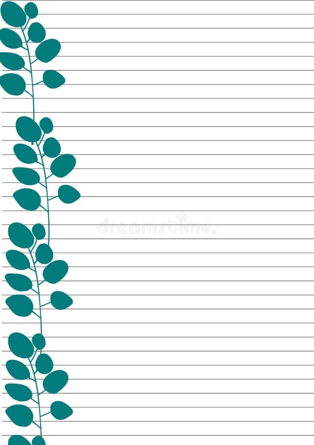 Digital Colorful Modern Letter Printable Paper Design. Elegant Graphic