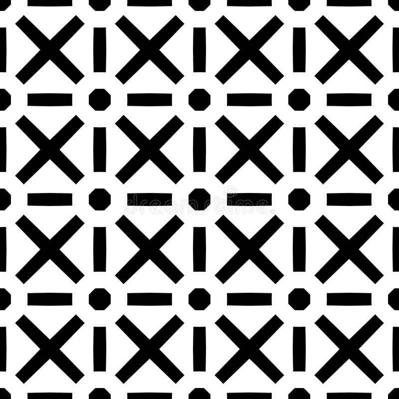 Seamless pattern with intersecting stripes