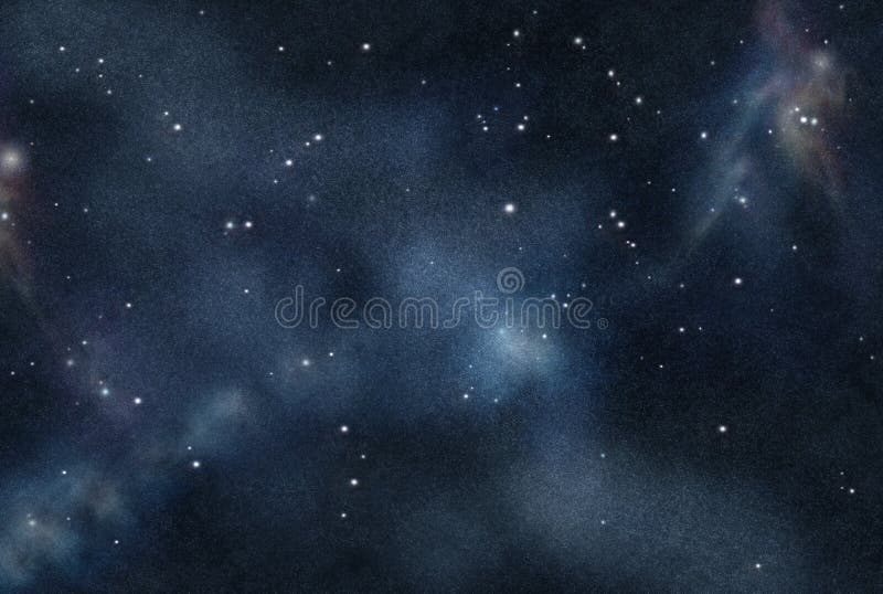 Digital created starfield