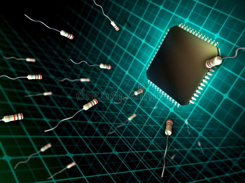 Download Digital creation stock illustration. Illustration of electrical - 36063675
