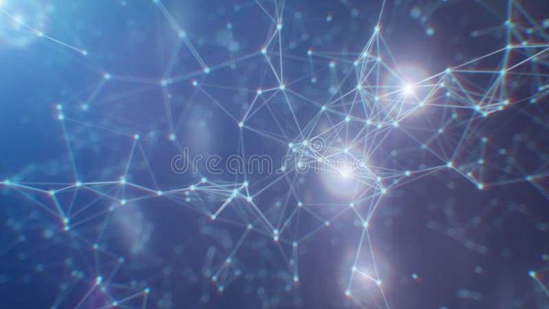 Digital, 3d rendered abstract plexus background. Connection and web concept. vector illustration