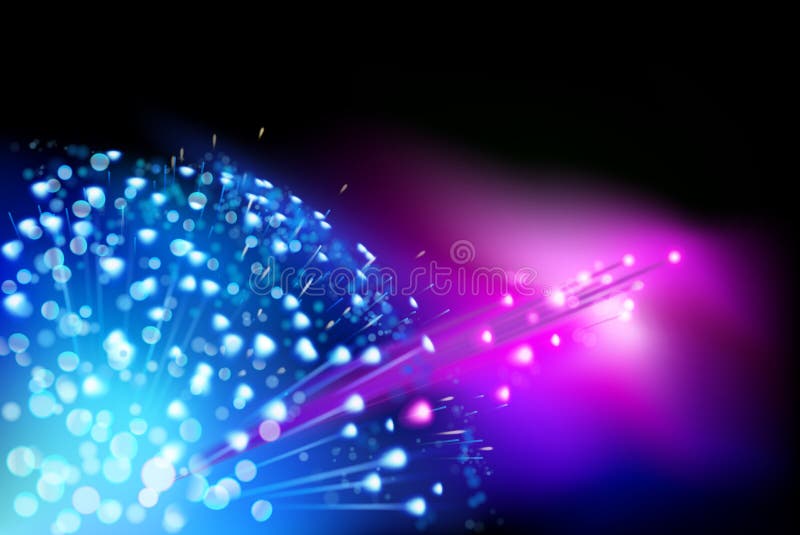 Digital Data Transmission. Vector Illustration. Stock Vector