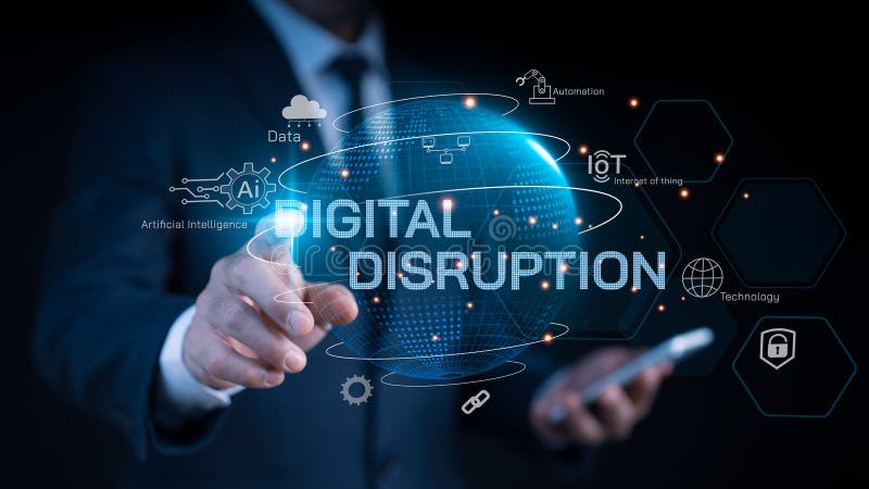 Digital distribution, new technology change management, and the Internet of Things (IoT) Big data royalty free stock photography