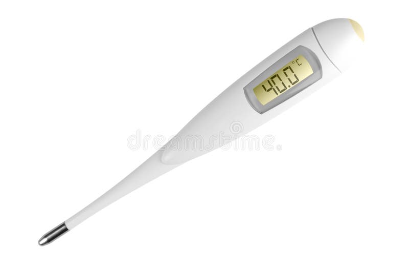 Digital electronic thermometer
