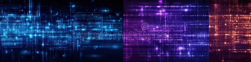 Digital Encryption Concept: Unlocked Padlock in Fiery Binary Code Data royalty free stock image