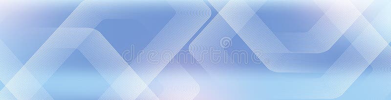 Digital futuristic technology concept with hexagons. Digital hexagonal blue abstract background. Geometric stripe line stock illustration