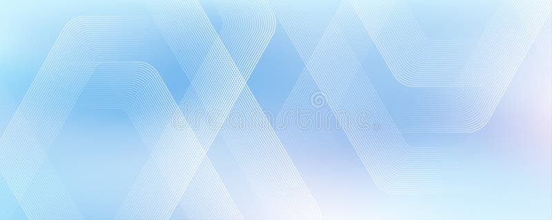 Digital futuristic technology concept with hexagons. Digital hexagonal blue abstract background. Geometric stripe line royalty free illustration