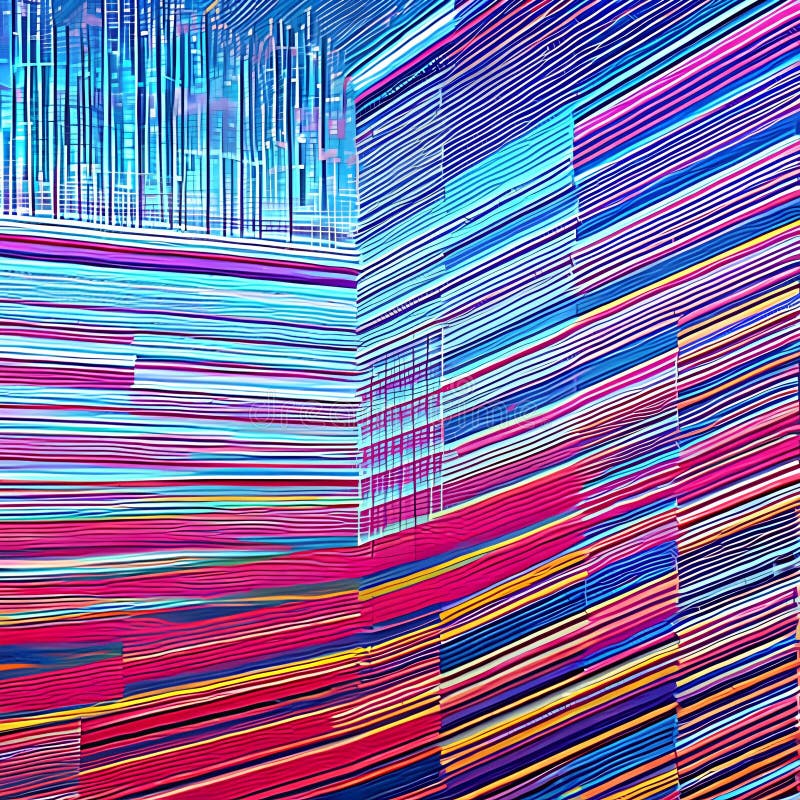 390 Digital Glitch: a Glitchy and Digital-inspired Background