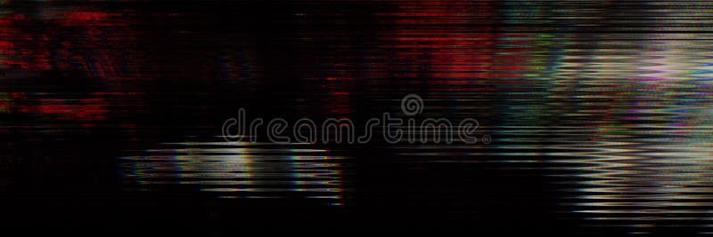 Digital glitch and distortion effect. Futuristic cyberpunk tv noise media error design. Retro futurism, web punk, rave
