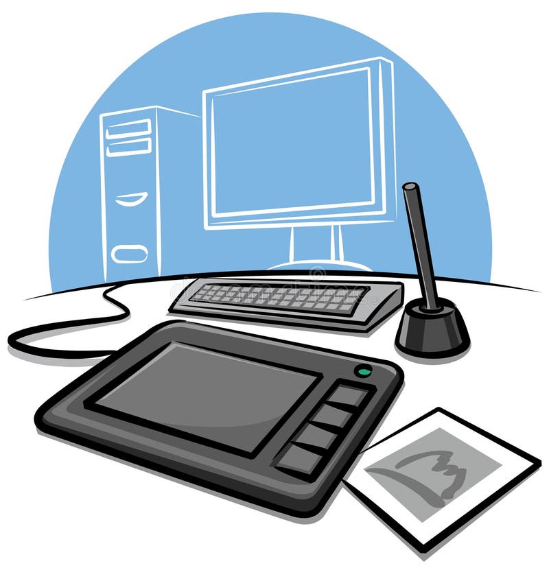 Digital Graphic Chart Display Stock Illustration Illustration of grid