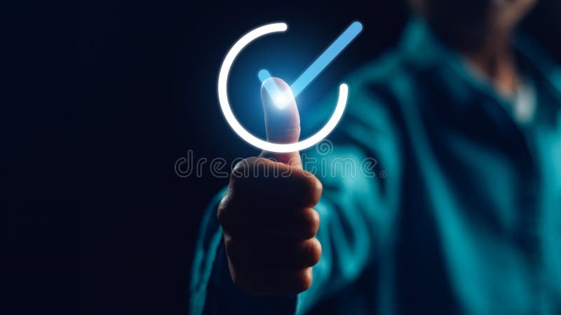 Digital Guarantee Checkmark, business checking quality assurance QA or QC management, certification Standardization, certification royalty free stock photo