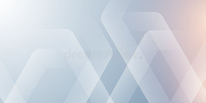 Digital hexagonal blue abstract background. Digital futuristic technology concept with hexagons. Geometric stripe line vector illustration