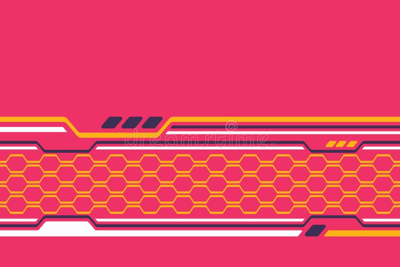 Digital honeycomb vector background royalty free illustration
