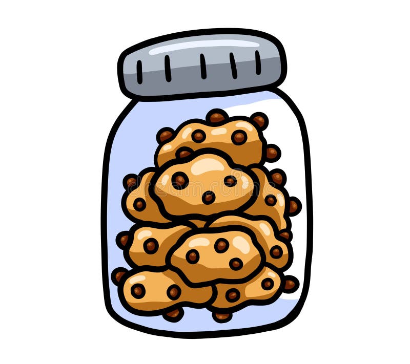 https://thumbs.dreamstime.com/b/digital-illustration-cartoon-chocolate-chip-cookie-jar-cartoon-chocolate-chip-cookie-jar-197151345.jpg