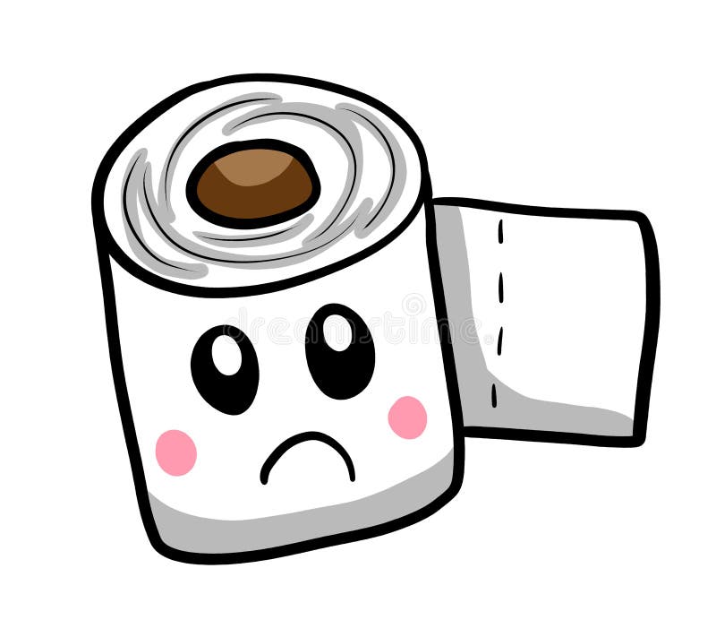 Very Sad Cartoon Toilet Paper Stock Illustration - Illustration of roll, comic: 161216633 Very Sad Cartoon Toilet Paper Stock Illustration - Illustration of roll, comic: 161216633