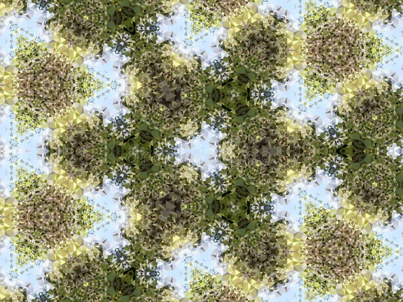 Digital illustration of a colorful geometric background stock illustration