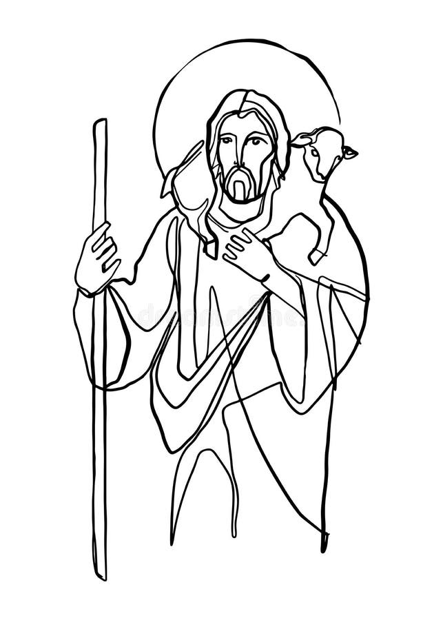 Jesus Christ Sketch Image & Photo (Free Trial) | Bigstock