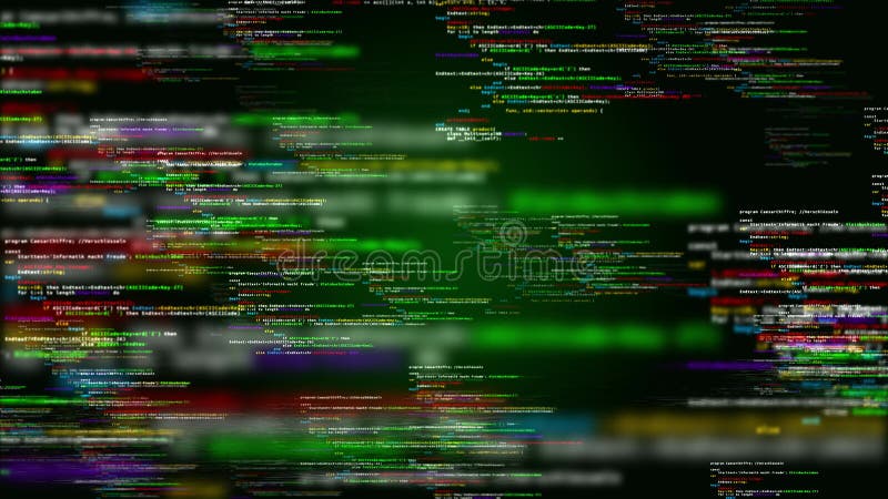 Digital Internet security code and network security. Safe access to internet. vector illustration