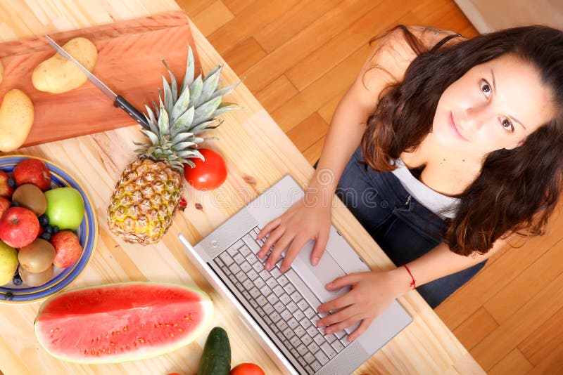 Digital Kitchen stock photo. Image of communication, cook 51924772