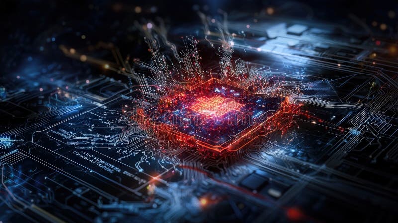 Digital map visualizing ransomware rise cybersecurity landscape infographic digital realm high-tech insight generative ai illustration