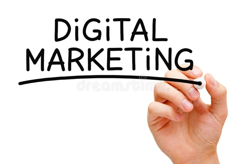 Digital marknadsföring royaltyfria foton Digital marknadsföring royaltyfria foton