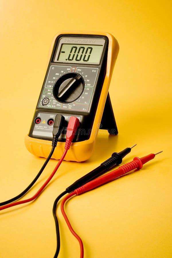 Digital multimeter royalty free stock photo