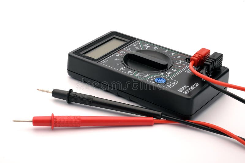 Digital multimeter royalty free stock photo