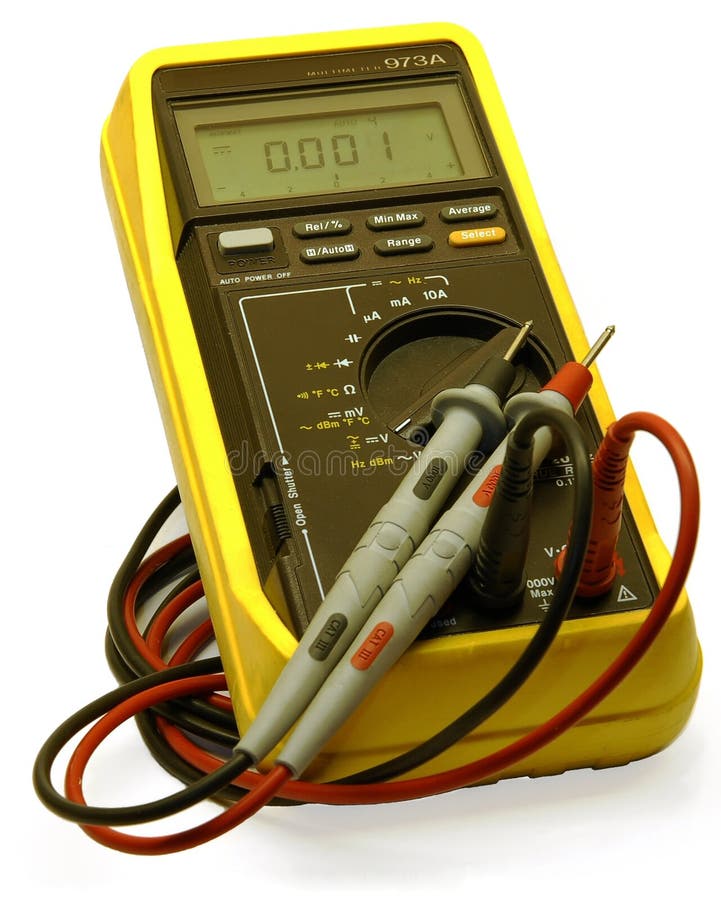 Digital Multimeter stock images