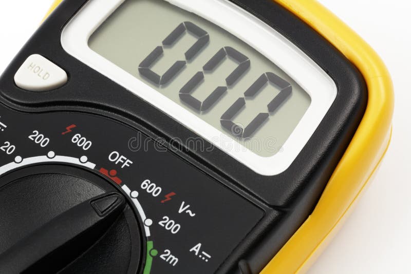 Digital multimeter royalty free stock photo