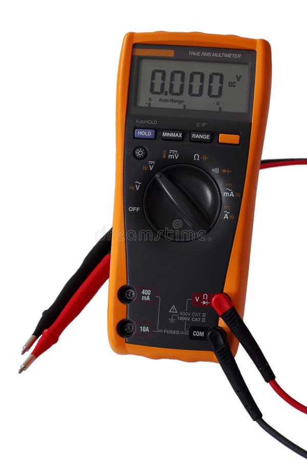 Digital Multimeter stock photo. Image of diagnose, megaohm 16612786