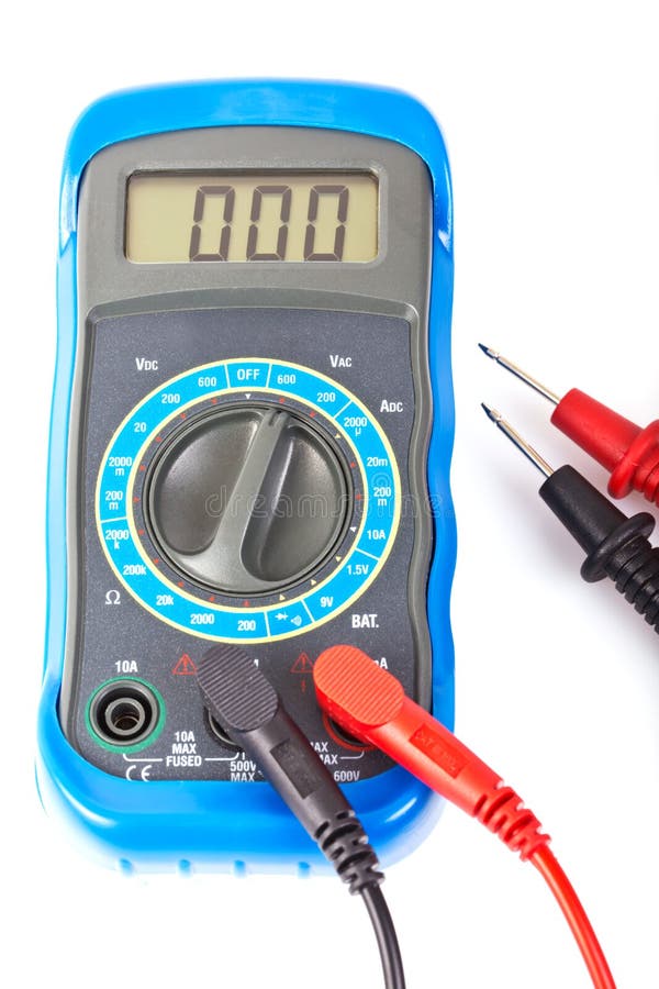 Digital multimeter stock images