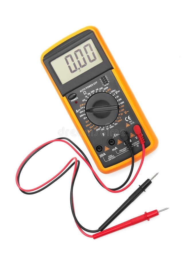 Digital multimeter royalty free stock photography