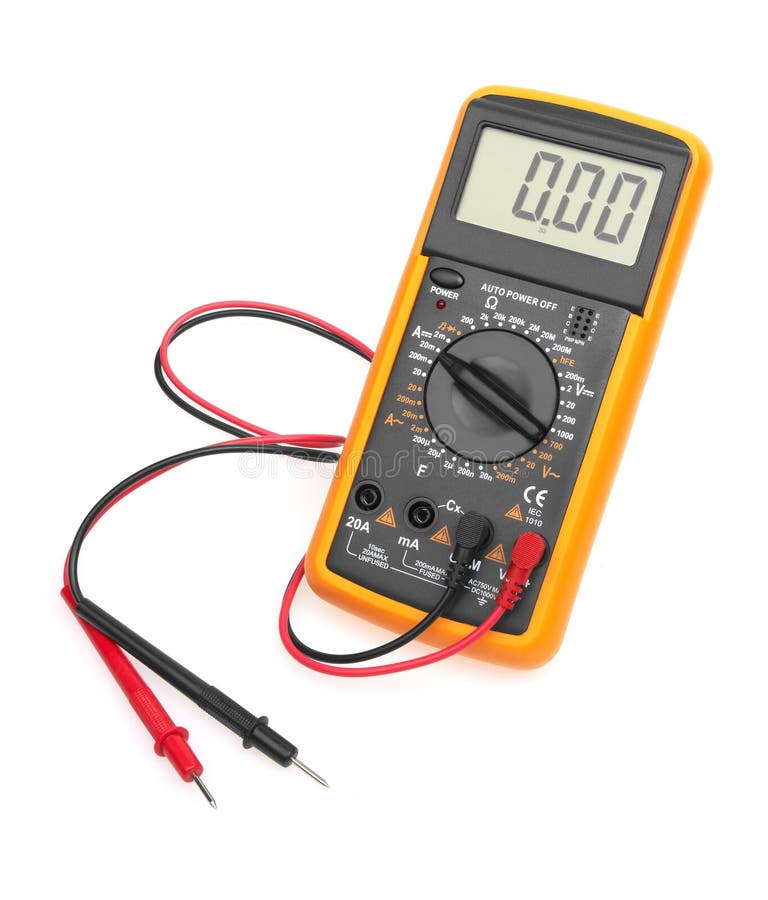 Digital multimeter stock images