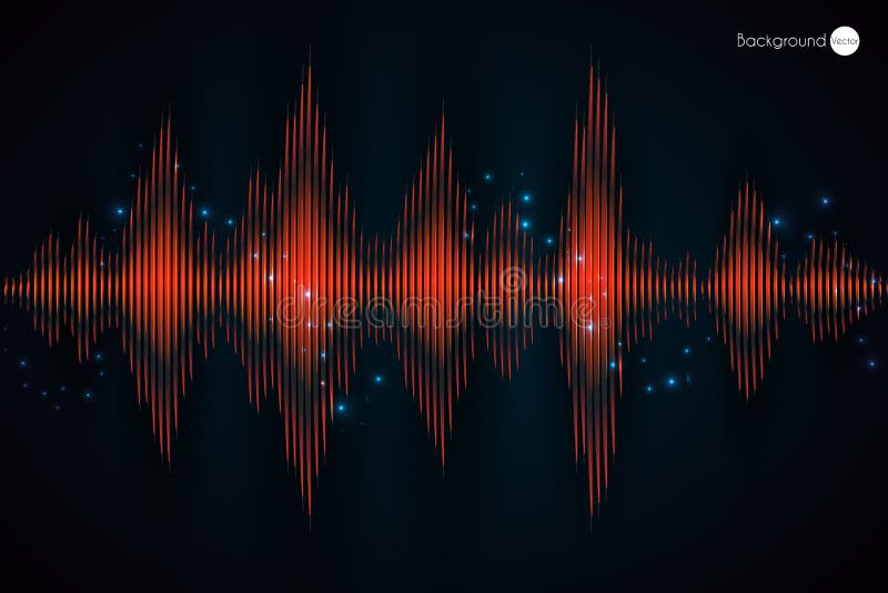 Digital Music Equalizer. Vector Illustration. Stock Illustration