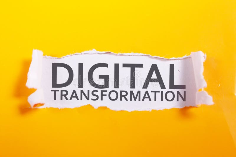 Digital omformning, ordcitationsteckenbegrepp royaltyfri bild