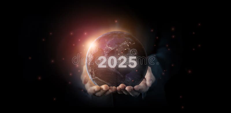 Digital omvandling 2025. omvandling av tekniktrender. förberedelser inför framtida avbrott arkivbilder