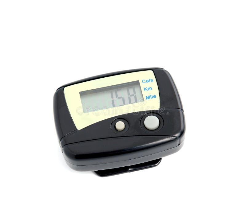 Digital Pedometer stock photo. Image of digital, lifestyle 17442184