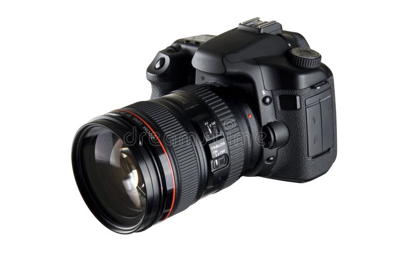 Digital photo camera stock image