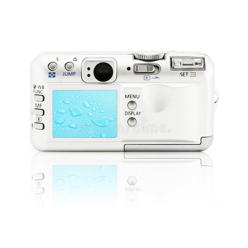 Digital Photo Camera stock image. Image of digicam, cool 2443829